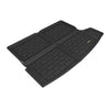 3D MAXpider Compatible with MINI COUNTRYMAN 2024 CARGO TRAY IN UPPER POSITION W/NET KAGU BLACK FOLDABLE CARGO LINER