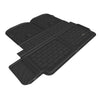 3D MAXpider Compatible with TESLA MODEL X 6&7-SEAT 2022-2025 BEHIND 2ND ROW CROSS FOLD KAGU BLACK CARGO LINER
