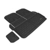 3D MAXpider Compatible with TESLA MODEL X 67-SEAT 2026 KAGU BLACK INTEGRATED SEATBACK & CARGO LINER