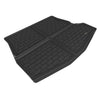 3D MAXpider Compatible with TOYOTA BZ4X BZ 2023-2026 SUBARU SOLTERRA 2023-2026 KAGU BLACK FOLDABLE CARGO (WSUBWOOFER)