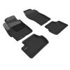 3D MAXpider Compatible with MITSUBISHI LANCER 2008-2017 EVOLUTION X 2008-2015 KAGU BLACK R1 R2