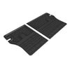 3D MAXpider Compatible with SUBARU FORESTER 2019-2024 KAGU BLACK SEAT BACK PROTECTOR