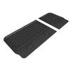 3D MAXpider Compatible with TESLA MODEL X 5 & 7 SEAT 2022-2025 KAGU BLACK BEHIND SECOND ROW SEATBACK PROTECTOR