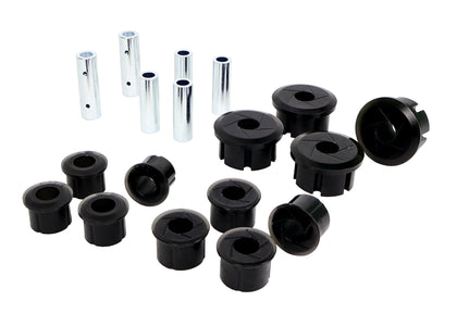 For 1986-1999 Jeep Leaf Spring and Shackle Bushing Kit