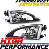 For 1994-1998 Ford Mustang Cobra Black Housing Clear Lens Headlight Lamp