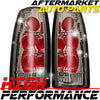 Taillights Lamps For 95-99 Chevy Tahoe Barn DR Altezza Chrome Housing Smoke Lens