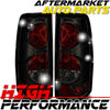 Taillights Lamps For Chevy Silverado GMC Sierra Altezza Black Housing Smoke Lens