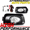 Fits 2003-2005 Acura TSX Clear Lens Chrome Housing Bumper Fog Lights Lamps Kit