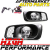 Fog Lights Lamps Set For 99-00 Honda Civic SI Type R Chrome Housing Clear Lens