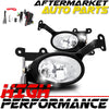 For 2006-2008 Honda Civic 2 Door Coupe Chrome Housing Clear Lens Fog Light Lamp