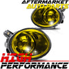 Fog Lights Lamps For BMW 00-03 E39 M3 01-05 E46 M5 Chrome Housing Yellow Lens