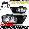 Fog Lights Lamps For 07-09 Toyota Camry Chrome Housing Clear Lens + Wiring Kit