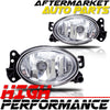 Fog Lights Lamps For Mercedes Benz E Class G Wagen Chrome Housing Clear Lens