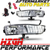Fog Lights Lamps For 2007-2011 Accent Chrome Housing Clear Lens Wiring Kit Bulbs