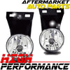 Chrome Housing Fog Lights Lamps For 99-02 Dodge Ram Pick Up OE Style Clear Lens
