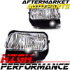 For Chevrolet Avalanche Silverado Clear Lens Chrome Housing Fog Lights Lamps