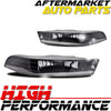For 2000-2005 Chevy Impala Clear Lens Chrome Housing Fog Lights Pair Set Kit