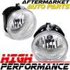 Fog Lights Lamps For Chrysler Dodge Jeep Mitsubishi Chrome Housing Clear Lens