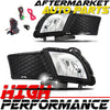 Fog Lights For 10-12 Forte Sedan Chrome Housing Clear Lens Wiring Kit 881 Bulbs