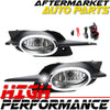 Fog Lights Lamps For 09-11 Honda Civic 2 DR Chrome Housing Clear Lens Wiring Kit