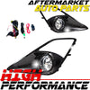 Fog Lights Lamp Kit For 2012-2015 Scion FRS Toyota 86 Chrome Housing Clear Lens