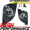 Fog Lights Lamps For 14-15 Toyota Corolla Chrome Housing Clear Lens Wiring Kit