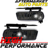 Fog Lights Lamps For 02-06 Cadillac Escalade Chrome Housing Smoke Lens 899 Bulbs