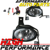 Clear Lens Chrome Housing Fog Light Kit With Wiring Fits 2010-2011 Honda CR-V