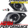 Clear Lens Black Bezel Fog Light Lamp Kit With Wiring For 2014-2016 Nissan Rogue