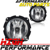 Clear Lens Chrome Housing Fog Light Lamp Kit For 2007-2012 Ford Escape