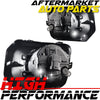 Fog Lights Lamps For 16-18 Toyota Tacoma Chrome Housing Clear Lens Wiring Kit