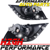 Clear Lens Black Bezel Fog Light Lamps Kit With Wiring Fits 2016 Nissan Versa