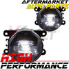 LED Fog Lights Lamps For Ford Mustang Taurus Lincoln Chrome Housing Clear Lens