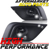 Fog Lights Lamps For 15-17 Nissan Murano Chrome Housing Clear Lens Wiring Kit