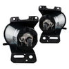 Fog Lights Lamps For 2006-2008 Ford F150 F-150 Chrome Housing Clear Lens H10