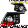 For 2017-2020 Chevrolet Sonic Fog Lights Clear Lens Chrome Housing