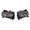 Fog Lights Lamps For 2013-2016 Audi A4 Chrome Housing Clear Lens H8 12v 35 Bulbs