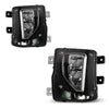 For 2016-208 Chevrolet Silverado 1500 2019 LD LED Fog Lights Lamps Clear Lens