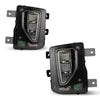 For 2016-208 Chevrolet Silverado 1500 2019 LD LED Fog Lights Lamps Clear Lens