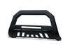 For 1988-1998 Chevy C/K 1500 AR Bull Bar w/LED - Texture Black