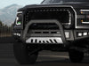For 1988-2000 Chevy C/K Series 2500/3500 AR Bull Bar - Matte Black W/Aluminum Skid Plate