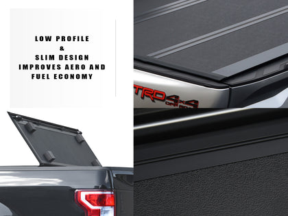 For 1994-2004 Chevy S10/Gmc Sonoma CoveRex TFX Series Folding Truck Bed Tonneau Cover (6 Ft Bed)
