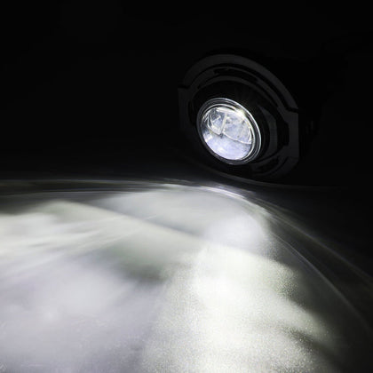 Universal Chrysler/Dodge/Jeep LED Projector Fog Lights (White Output Only)