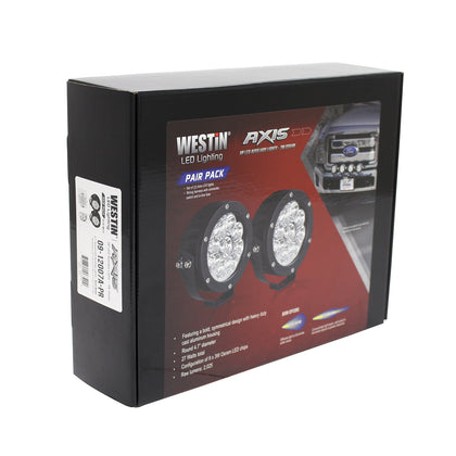 Westin 09-12007A-PR Axis LED Auxiliary Light