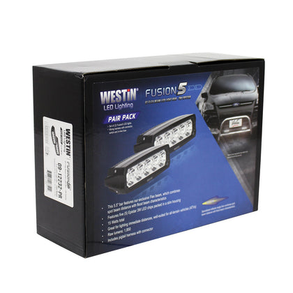 Westin 09-12232-PR Fusion5 Single Row LED Light Bar
