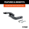 CURT 110663 Class I 1.25 in. Receiver Hitch Fits 98-10 Beetle Golf Golf City