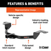 CURT 12126 Class II 1.25 in. Receiver Hitch Fits 05-10 Sportage Tucson