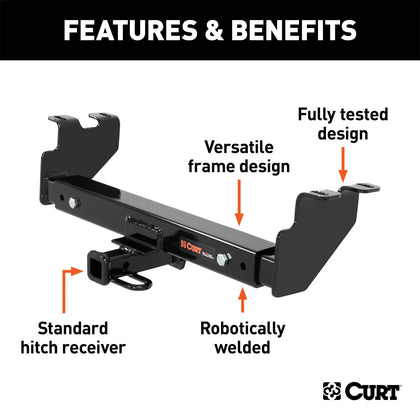 CURT 12923 Class II Multi-Fit Receiver Hitch