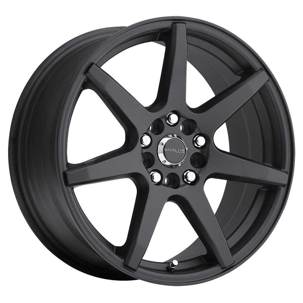 Raceline Wheels 131B Evo Black 17X7.5 5X112/5X120 +40mm