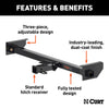 CURT 13701 Class III Adjustable RV Hitch